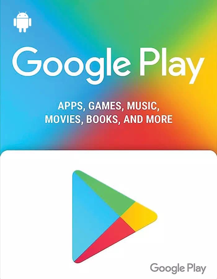 Google Play Gift Card US 15 USD